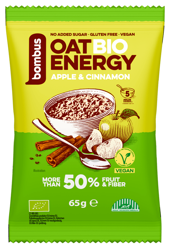Bombus BIO Oatmeal Apple and Cinnamon