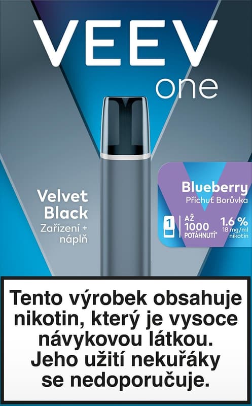 Veev One Starter Kit Velvet Blueberry