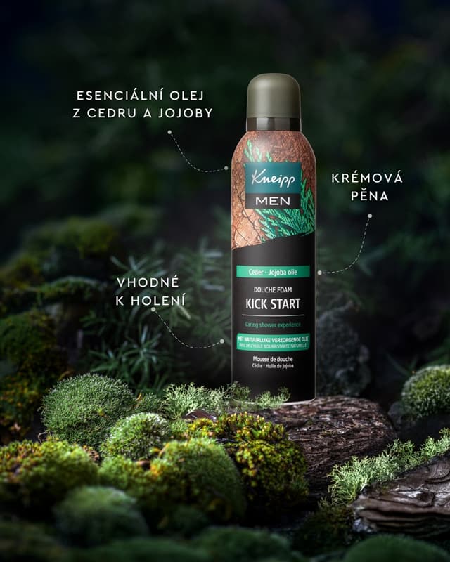 Kneipp Kick Start sprchová pěna