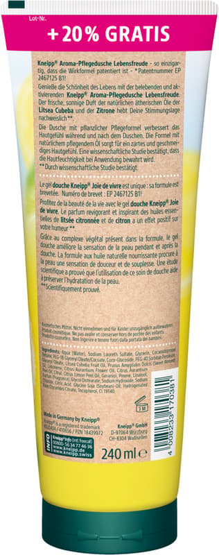 Kneipp sprchový gel Enjoy Life