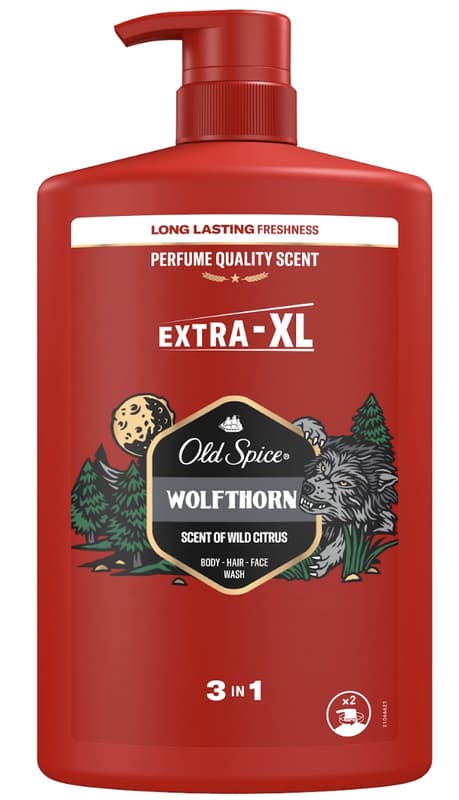 Old Spice Wolfthorn Shower Gel and Shampoo