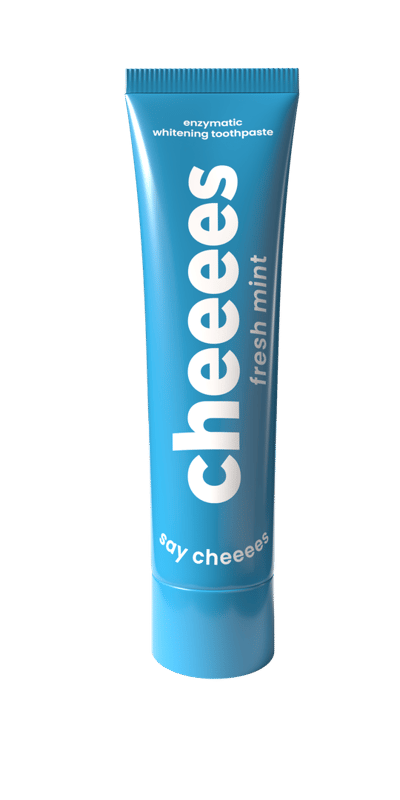 Cheeees Fresh mint enzymatická bělicí zubní pasta