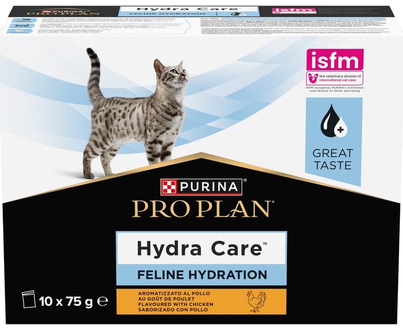 ProPlan Feline - HC Hydra Care VD hydration supplement chicken 10x75g