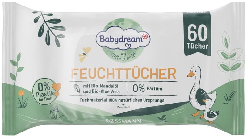 Babydream My Little World vlhčené ubrousky