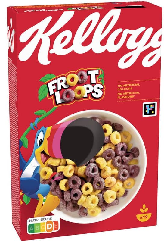 Kellogg's Froot Loops cereals