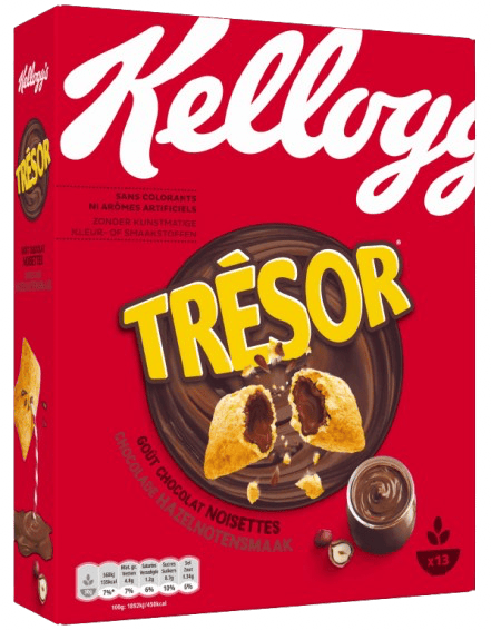 Kellogg's Tresor Choco & Nut cereals
