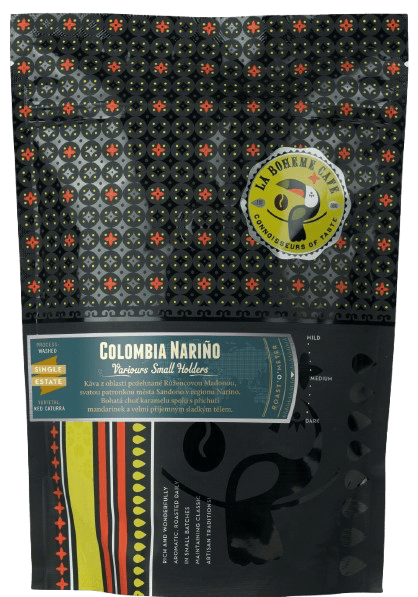 La Boheme Cafe Kolumbie Narino coffee beans