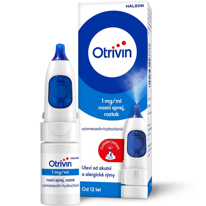 OTRIVIN 1MG/ML Nosní sprej, roztok 1X10ML