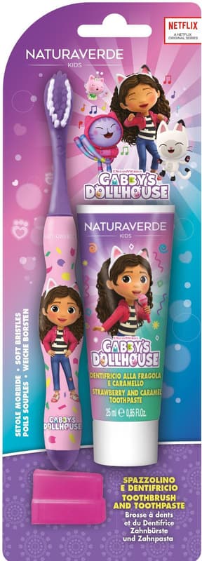 Naturaverde Gabby's Dollhouse sada dentální péče