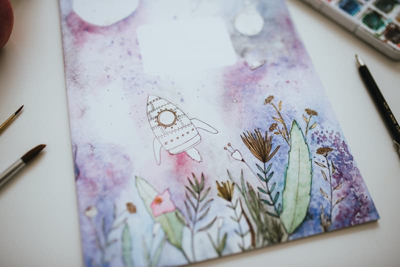 Be Nice ECO School notebook A6 lined, space, No. 624