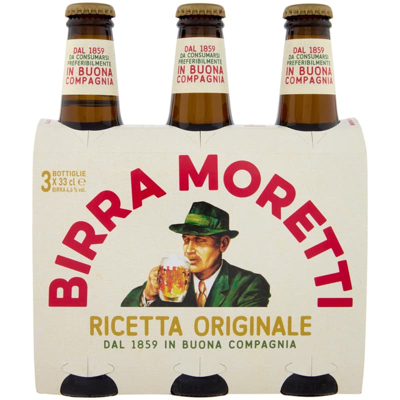 Moretti Ricetta Originale (3×0,33 l)