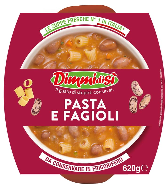DimmidiSì Pasta and beans soup (2 portions) 