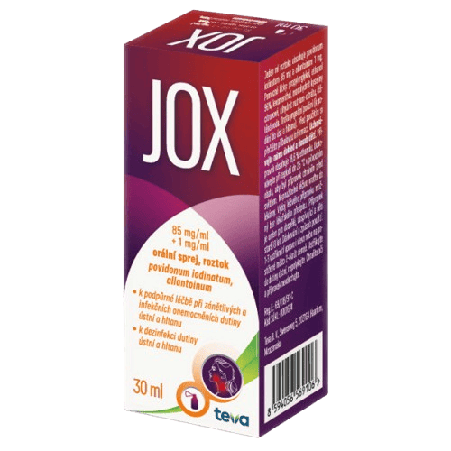 JOX 85MG/ML+1MG/ML Orální sprej, roztok 1X30ML