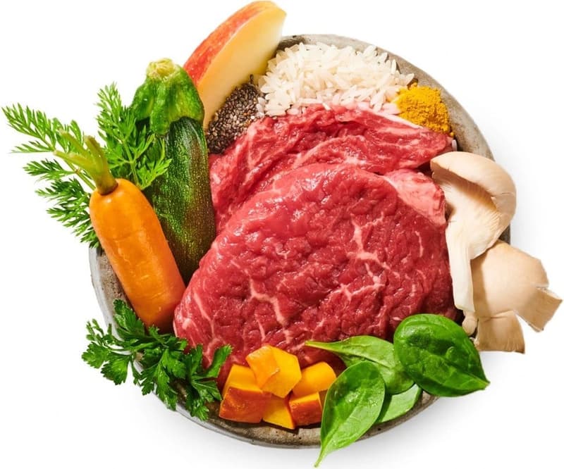 BiBi FOOD Beef Moo - cooked dog food