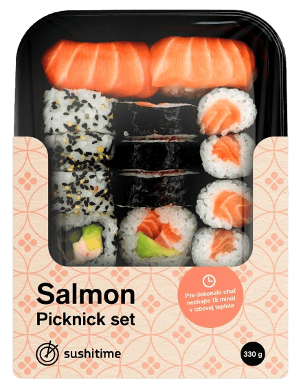Sushitime Salmon picknick set