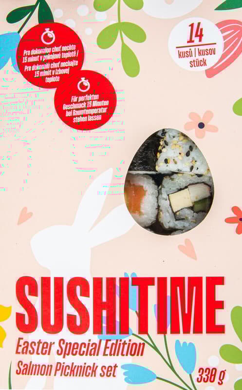 Sushitime Salmon picknick set