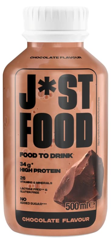 J*st Food Lactose-free milk drink with chocolate flavor	