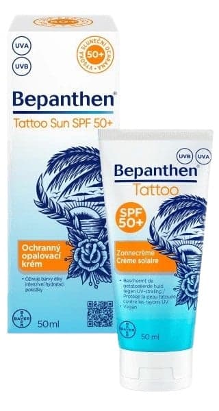 Bepanthen Tattoo Sun opalov.krém SPF50+ 50ml