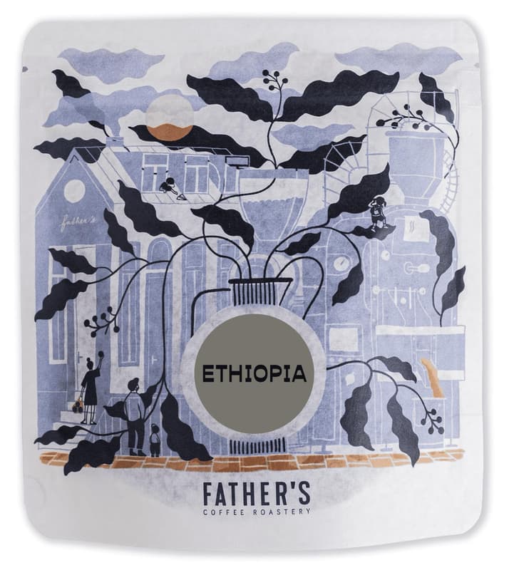 Father´s Coffee Roastery Etiopie espresso zrnková káva
