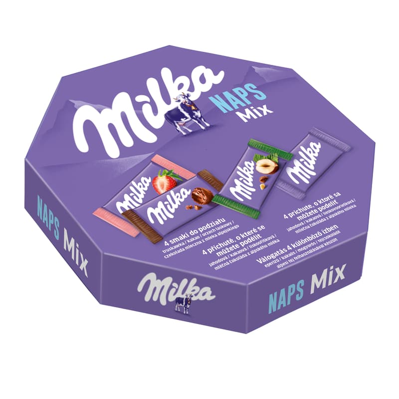 Milka Naps mixed Chocolate pieces