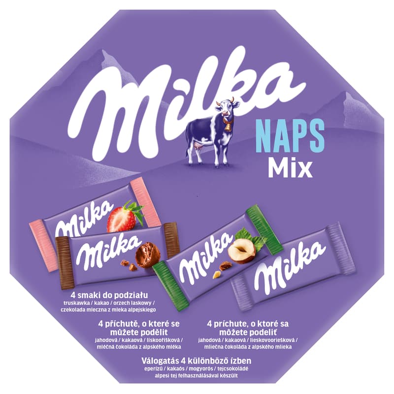 Milka Naps mixed Chocolate pieces