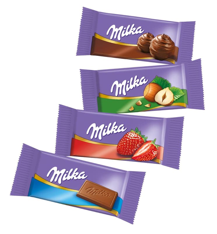 Milka Naps mixed Chocolate pieces