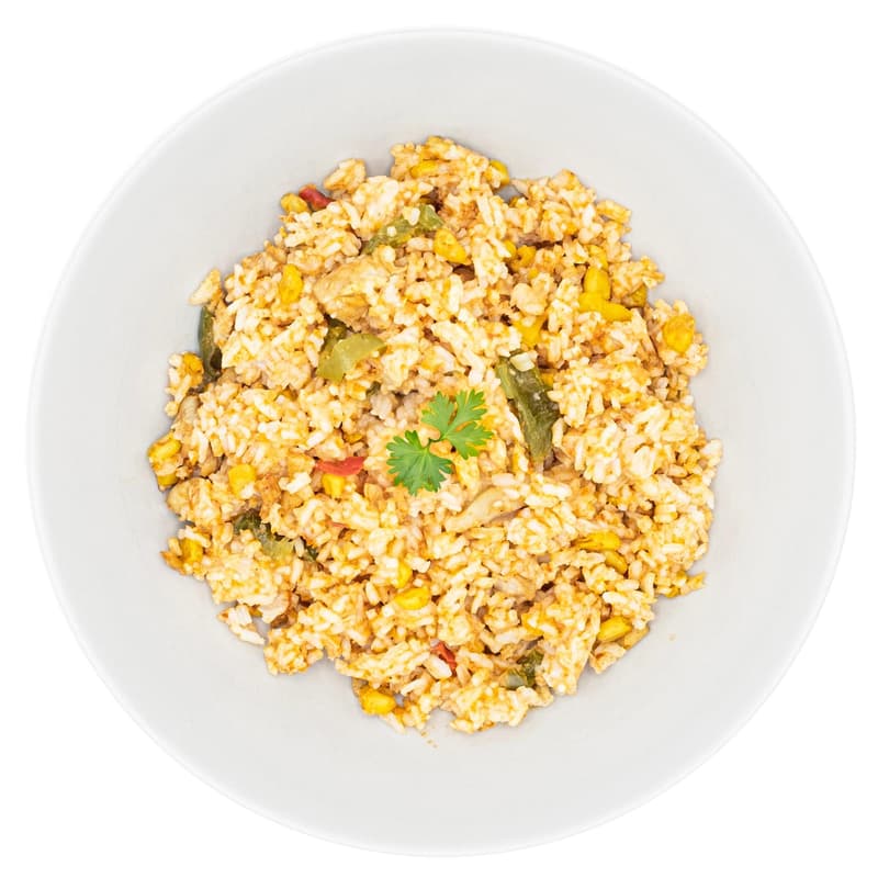 Pappudia Mexican style chilli chicken rice