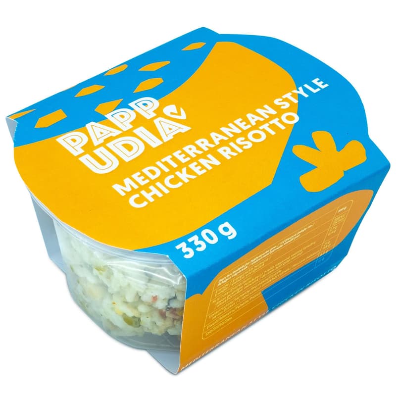 Pappudia Mediterranean style chicken risotto