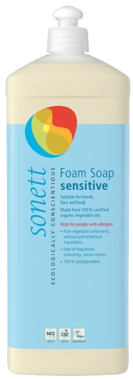 Sonett Sensitive pěnové mýdlo náhradní náplň