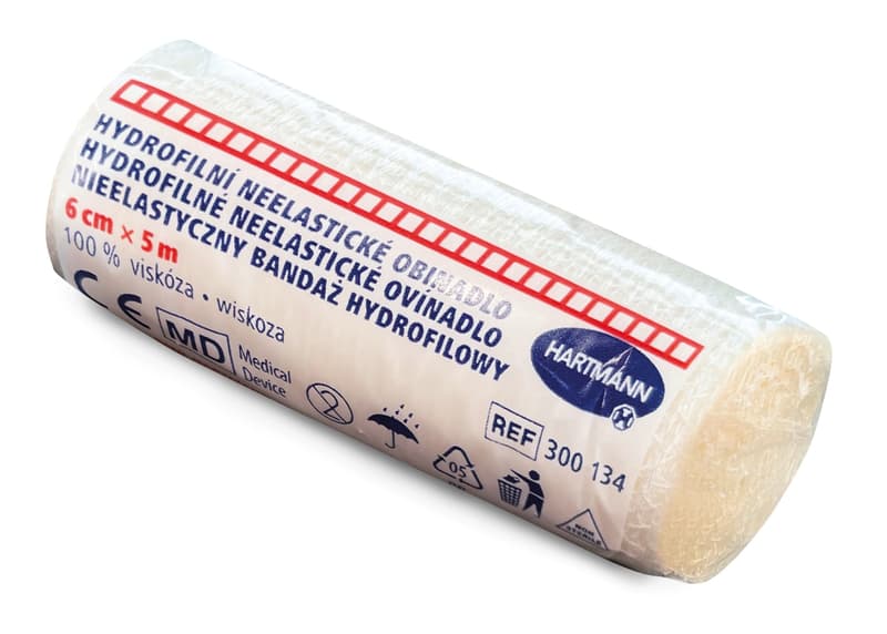 Hartmann Hydrofilní neelast.obinadlo 6cmx5m1ks