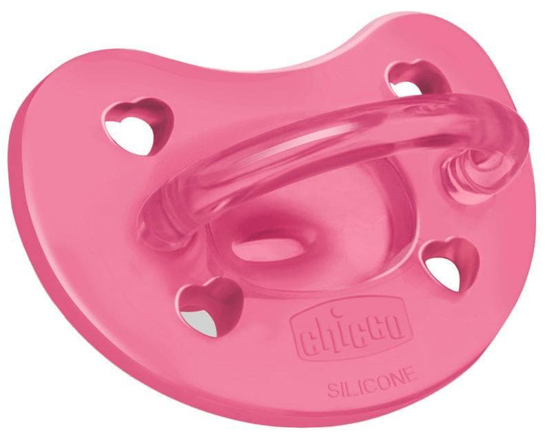 Chicco Physio pacifier all-silicone pink 16-36 months