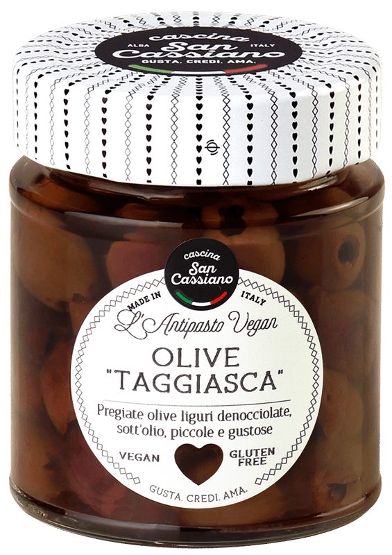 Cascina San Cassiano Pitted Taggiasca olives