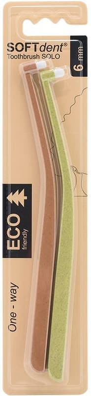 SOFTdent ECO Solo jednosvazkový kartáček