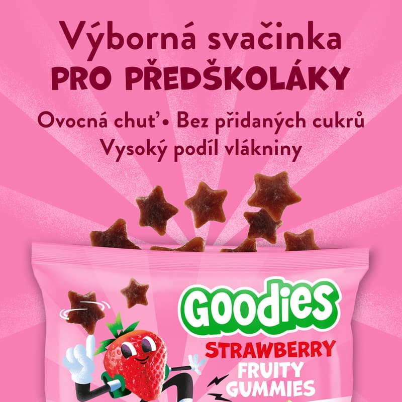 Goodies Jahodoví gumídci