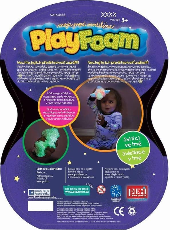 Pexi Playfoam Boule moje první modelína – svítící