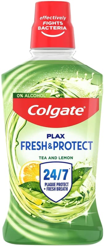 Colgate Plax Tea & Lemon ústní voda bez alkoholu