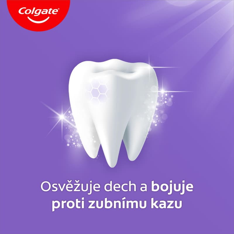 Colgate Advanced White Purple zubní pasta