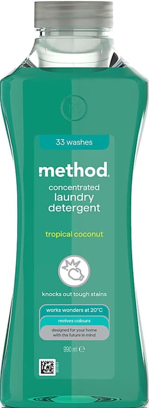 Method Washing Gel Tropical Coconut (0.99 L)