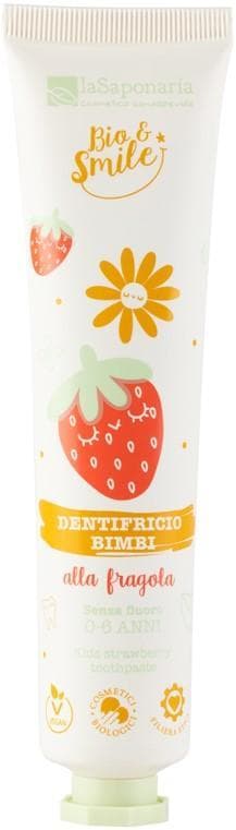 laSaponaria BIO Gentle children's toothpaste strawberry 0–6 yrs