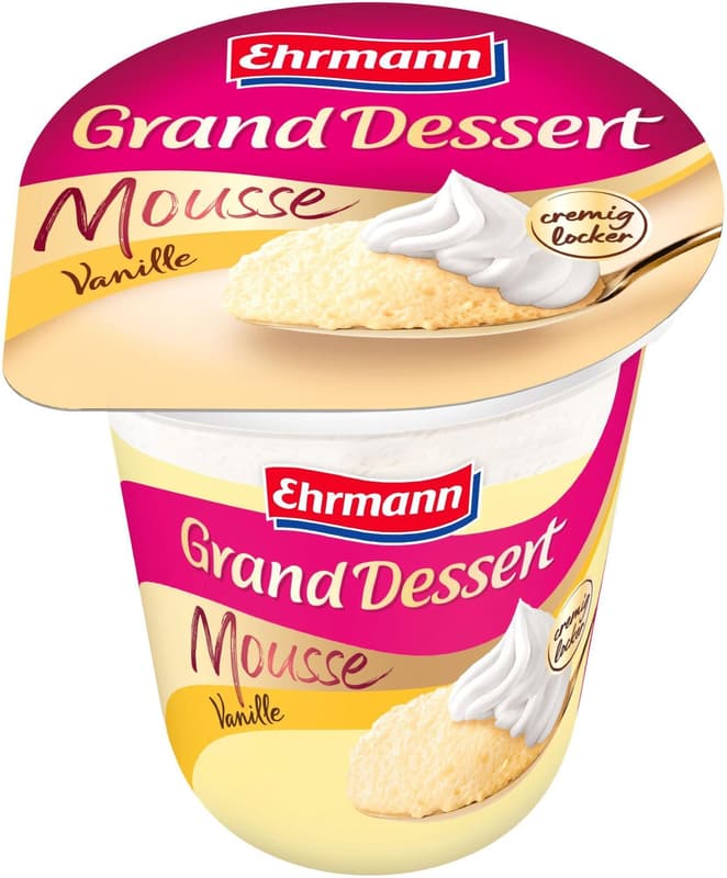 Ehrmann Grand Dessert mousse vanilla