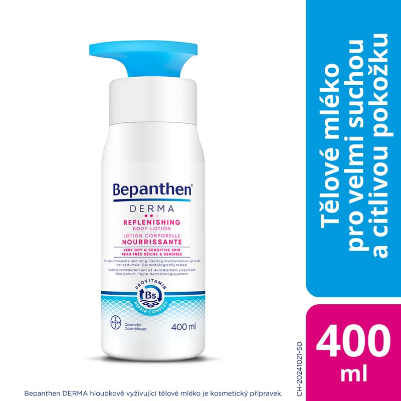 Bepanthen Derma hloubkově vyživ.tělové mléko 400ml