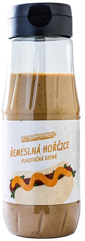 Rohlik.cz Řemeslná hořčice plnotučná uzená