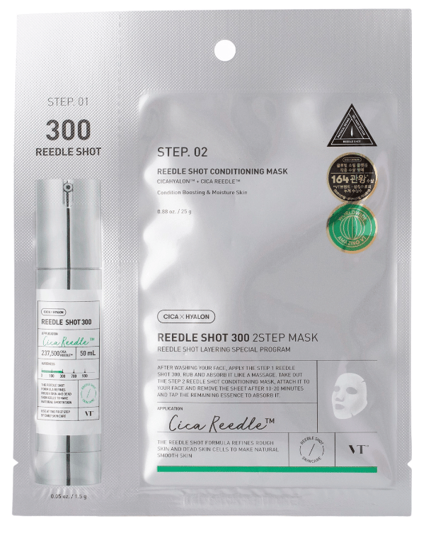 VT Cosmetics Reedle Shot 300 dvoukroková liftingová maska