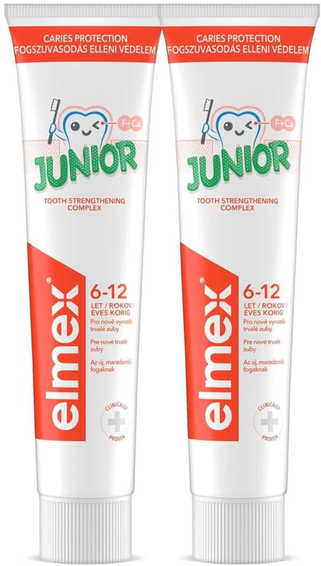 elmex Junior toothpaste for kids  6-12 years