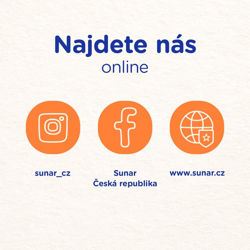 Sunar Smootík dětská kapsička borůvka, jogurt a ovesné vločky