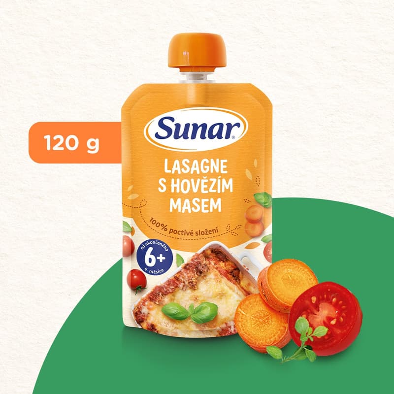 Sunar Kapsička lasagne s hovězím masem