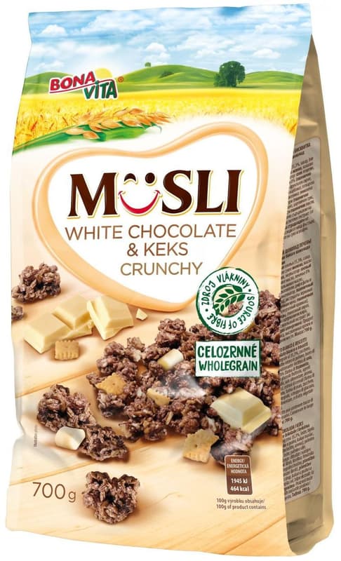 Bonavita Crunchy Muesli White Chocolate & Cookie