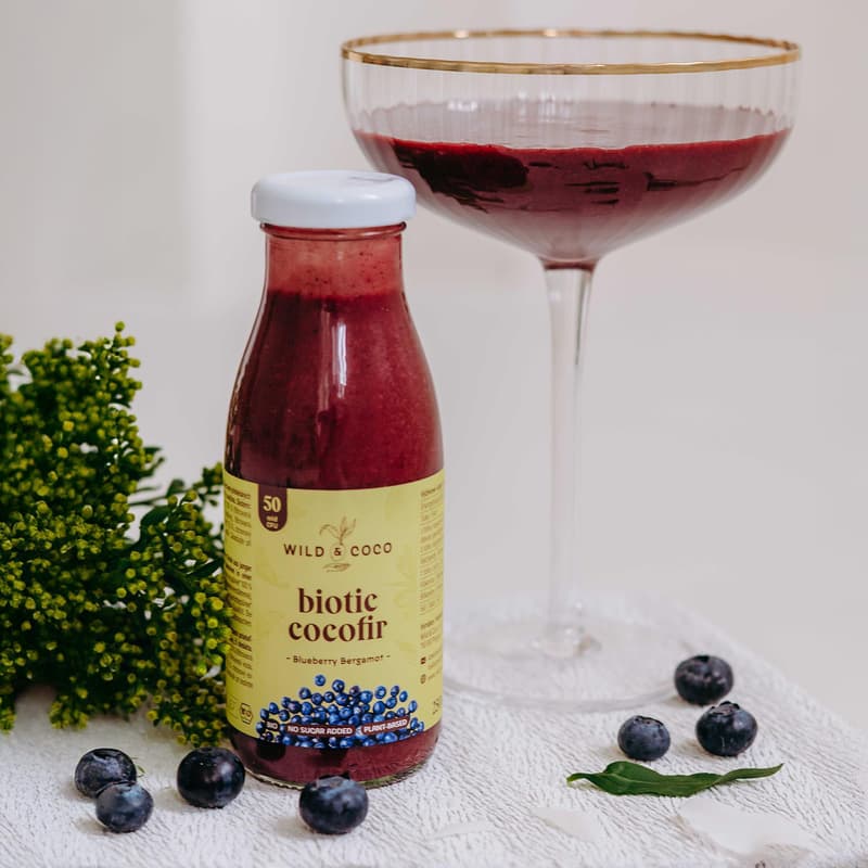 Wild & Coco BIO Biotic cocofir Blueberry and Bergamot