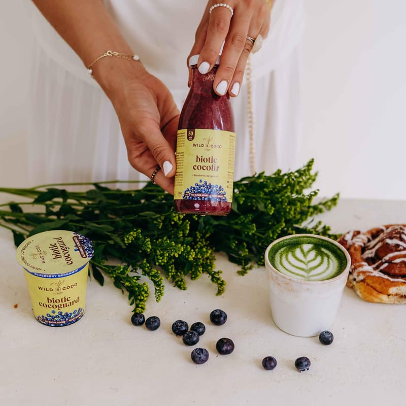 Wild & Coco BIO Biotic cocofir Blueberry and Bergamot