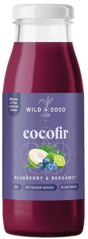 Wild & Coco BIO Biotic cocofir Blueberry and Bergamot